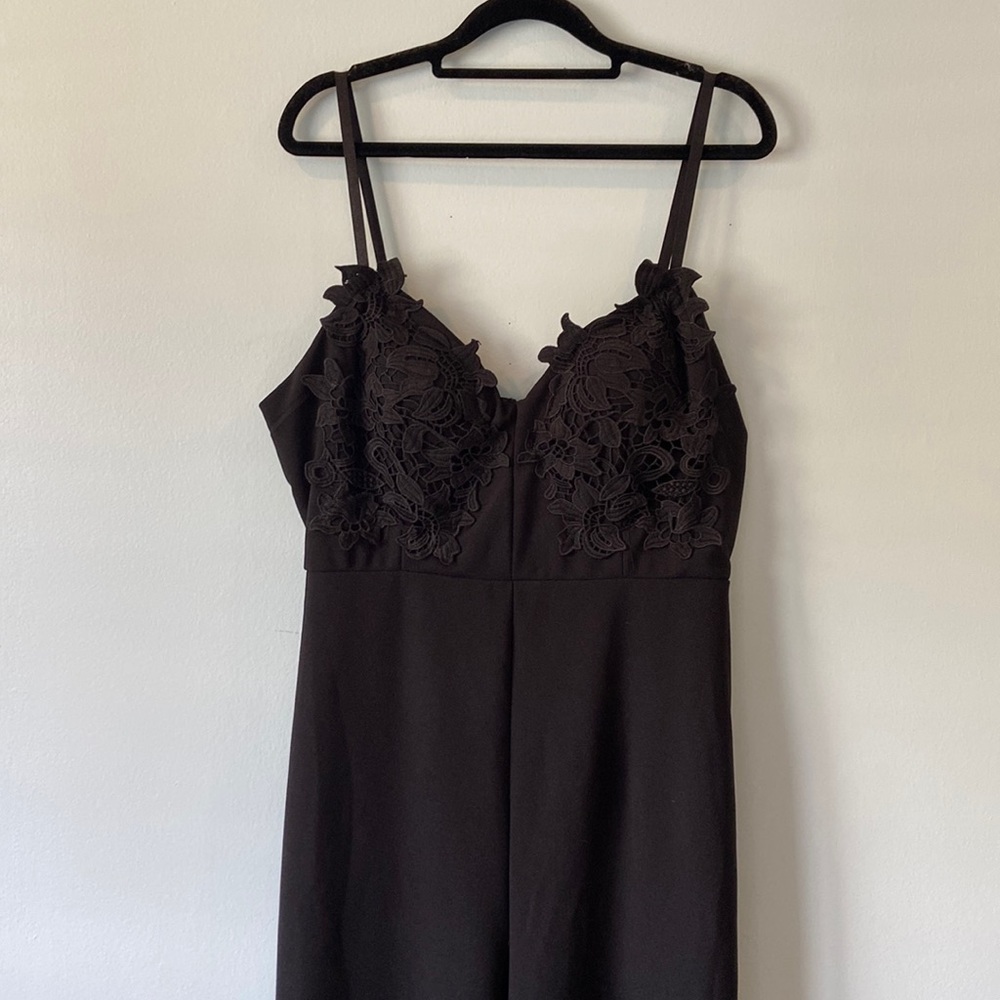 Charlotte Russe Embroidered Romper